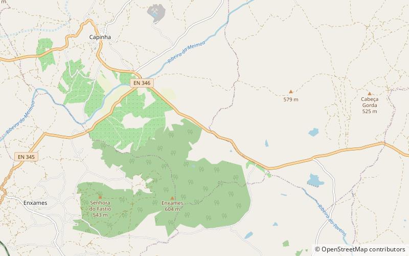 Sierra de la Garduña location map