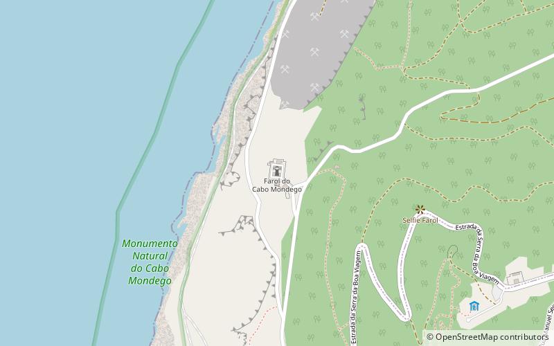 Phare du cap Mondego location map