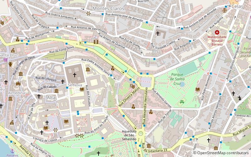 Coimbra Academic Association location map