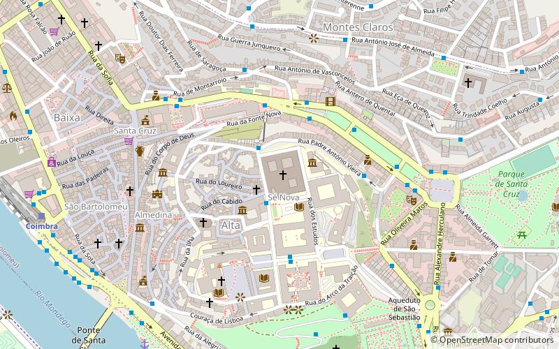 Kathedrale von Coimbra location map
