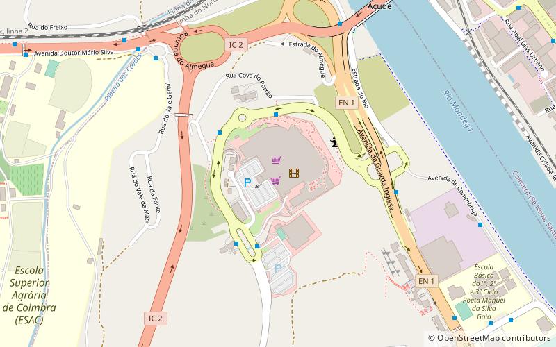 Forum Coimbra location map