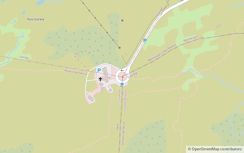 Serra da Estrela location map