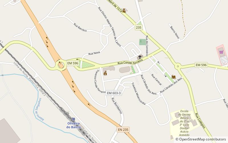 Oliveira do Bairro location map
