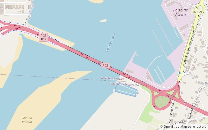 Ponte de Praia da Barra location map