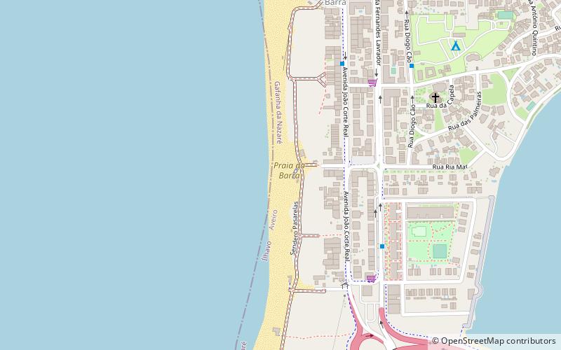Praia da Barra location map