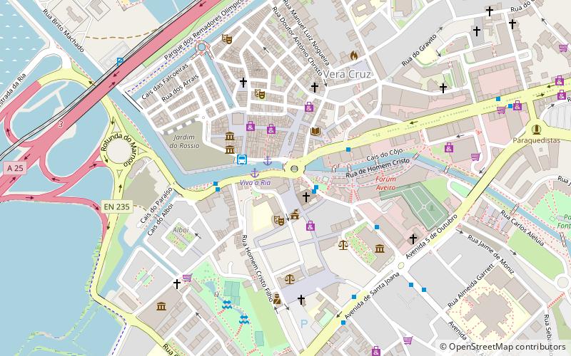 dystrykt aveiro location map