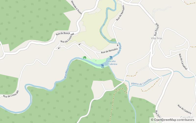 Cascata da Cabreia location map