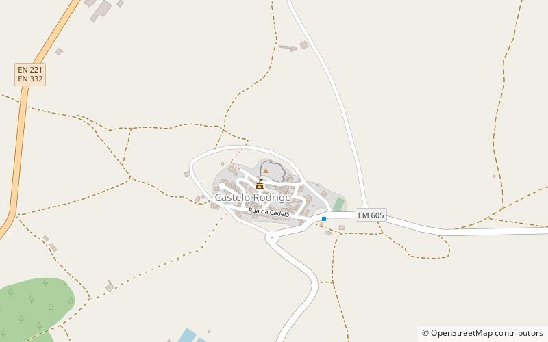 Castelo Rodrigo location map