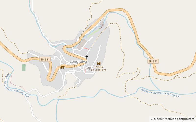 Castelo de Longroiva location map