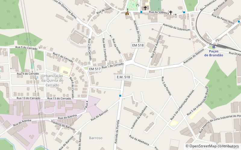 Residence of Portela location map
