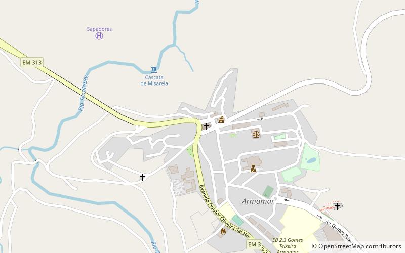 armamar location map