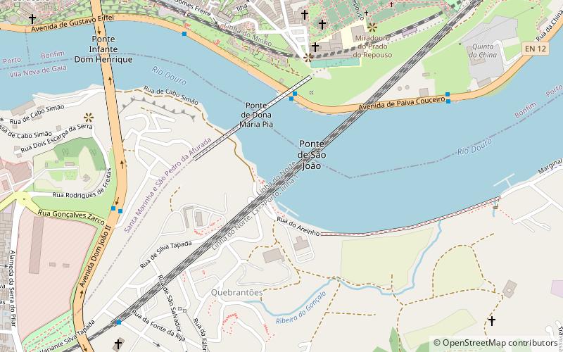 Ponte de São João location map