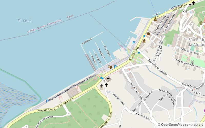 Douro marina location map