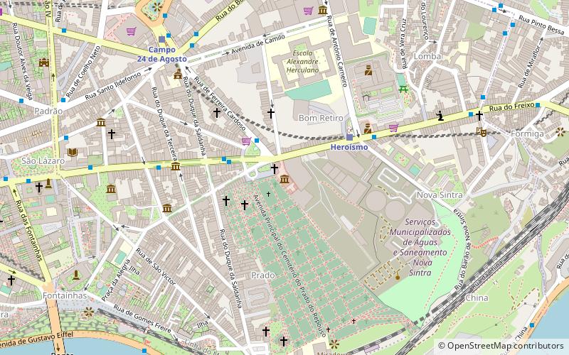 Museu Militar do Porto location map
