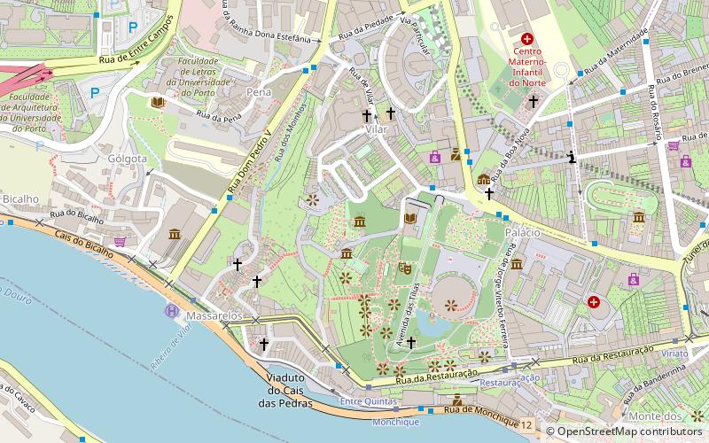 casa tait porto location map