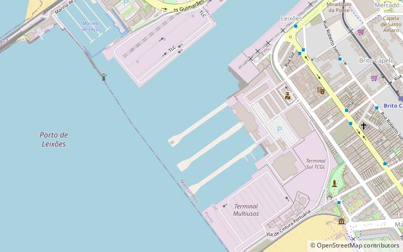 Porto de Leixões location map