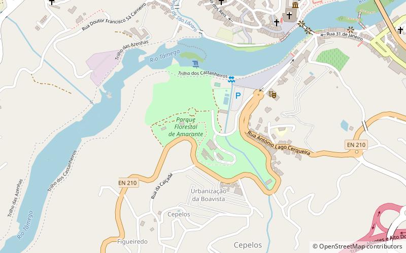 Parque Florestal de Amarante location map