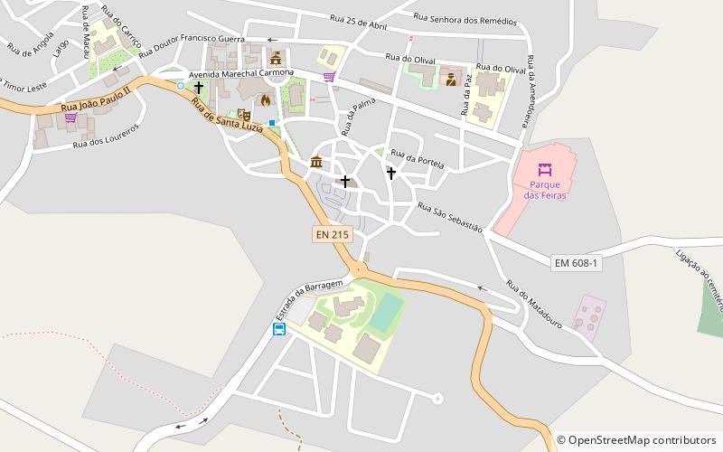 Castle of Vila Flor location map