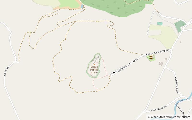 Castro de Monte Padrão location map