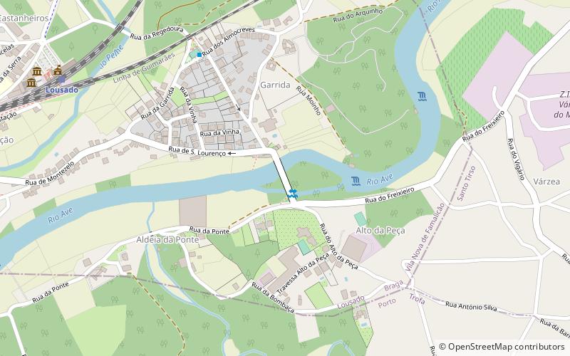 Lagoncinha Bridge location map