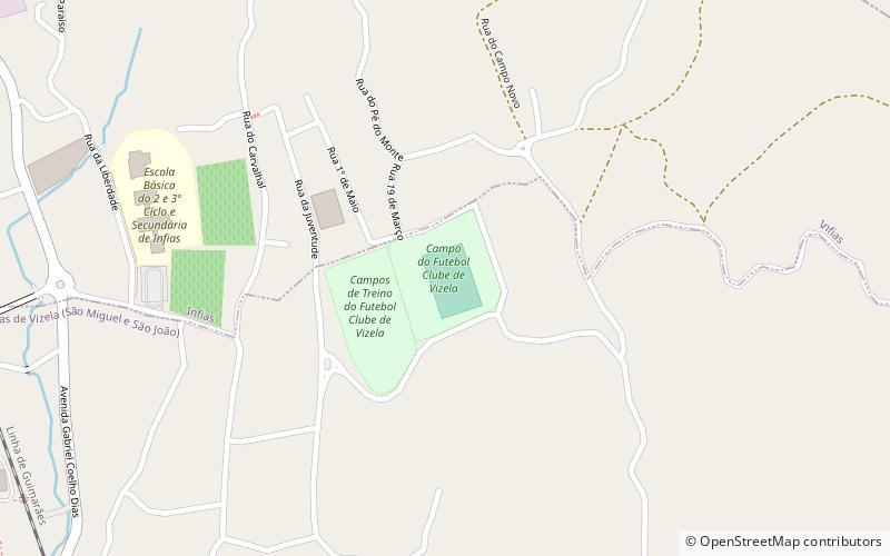 Estádio do FC Vizela location map