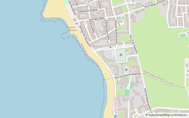 Lagoa Beach location map
