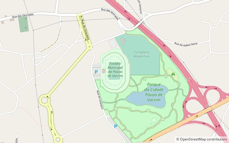 povoa de varzim municipal stadium location map