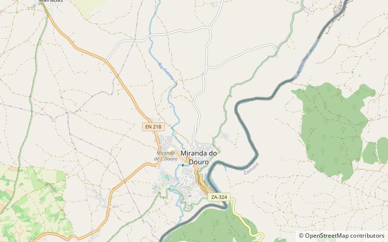 Parc naturel du Douro International location map