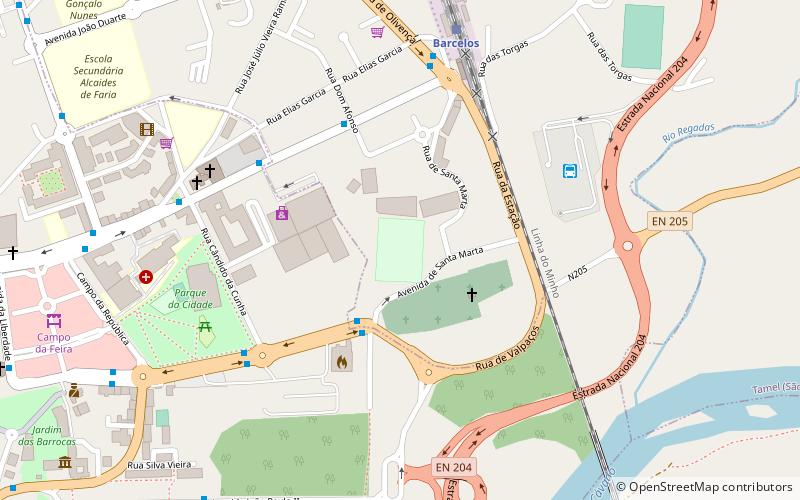 estadio adelino ribeiro novo barcelos location map