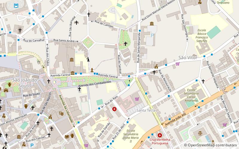 Ferme pédagogique de Braga location map