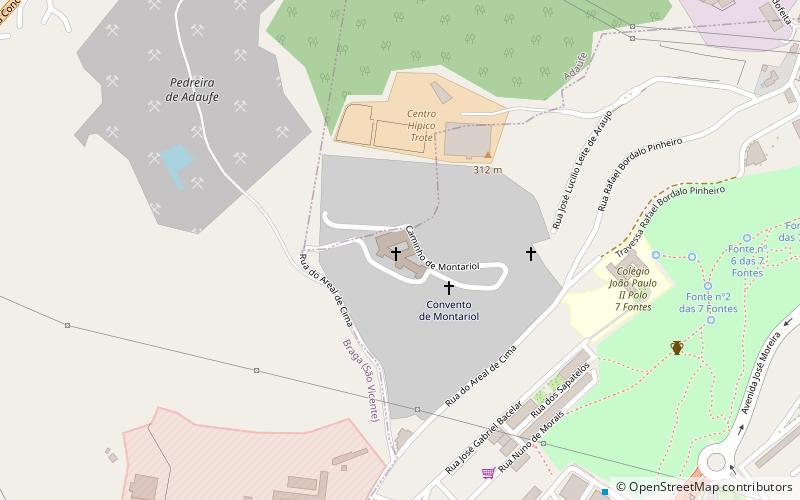 Convento de Montariol location map