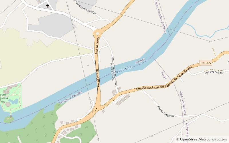 Ponte de Prozelo location map