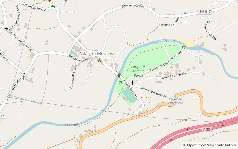 Ponte de Vilar de Mouros location map