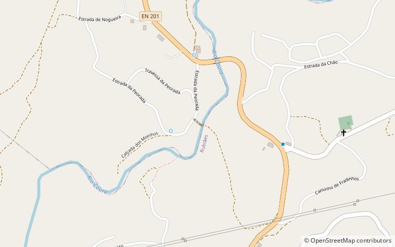 Ponte de Rubiães location map