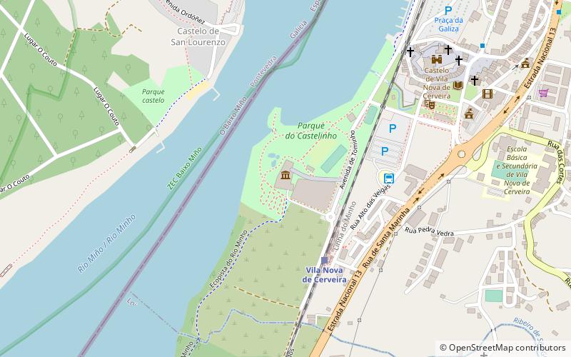 Aquamuseu do Rio Minho location map