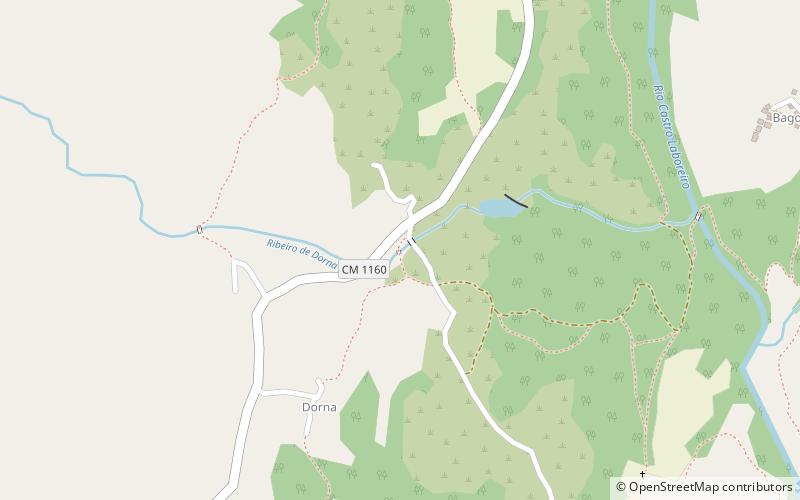 Ponte de Dorna location map