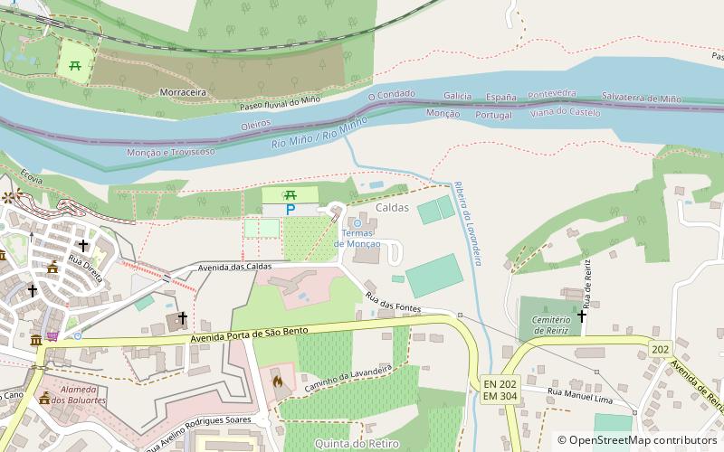 Termas de Monçao location map