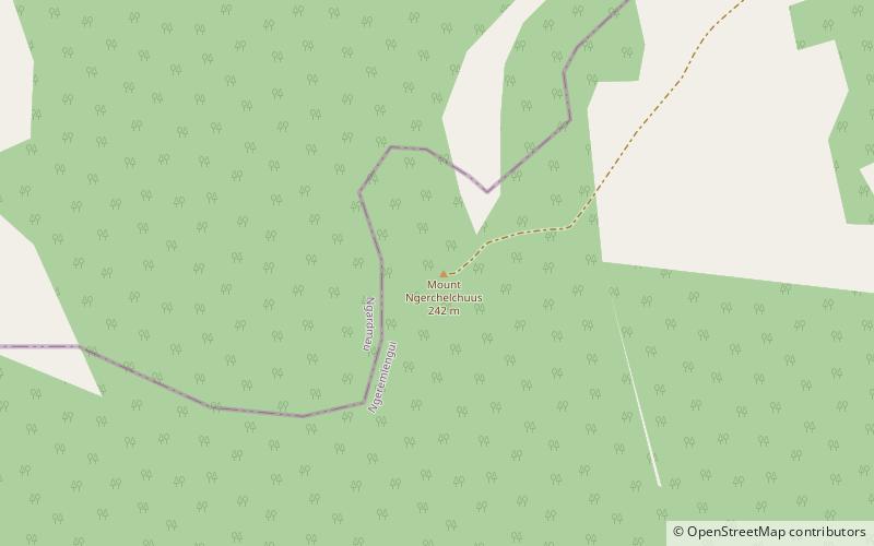 Monte Ngerchelchuus location map