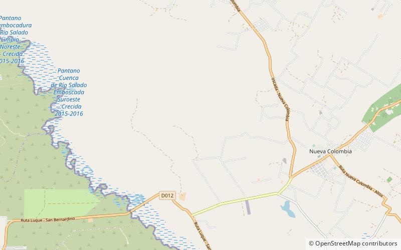 nueva colombia district location map