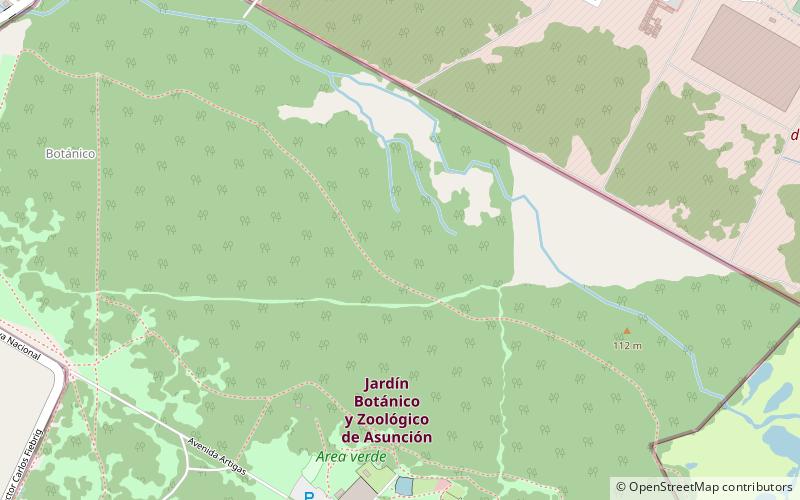 botanico asuncion location map