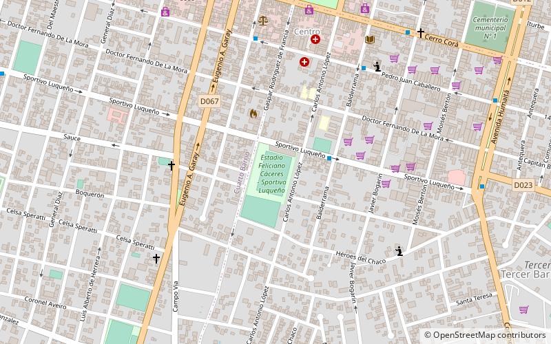 Stade Feliciano Cáceres location map