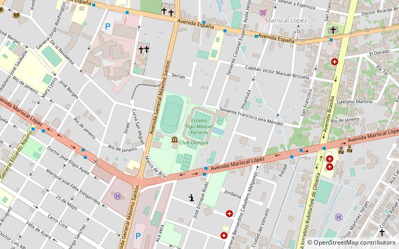 Estadio Manuel Ferreira location map