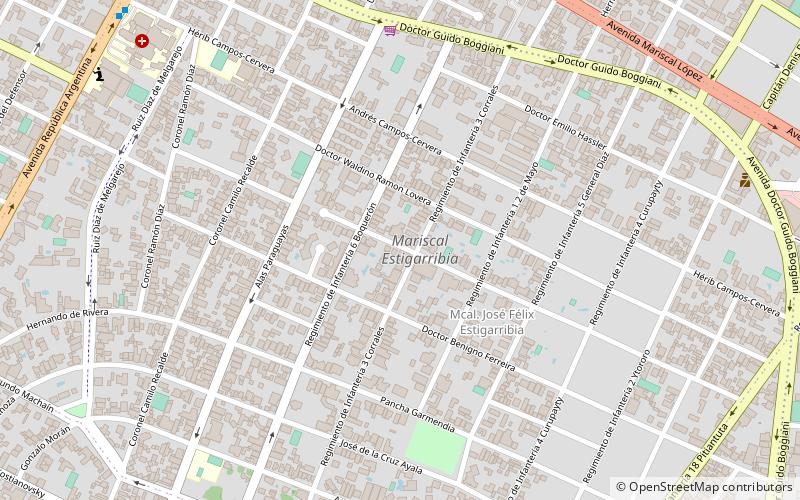 Mariscal Estigarribia location map