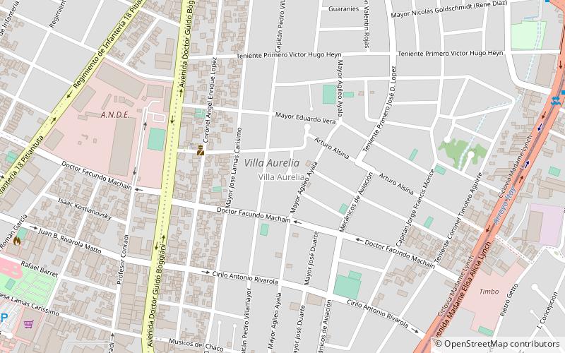 villa aurelia asuncion location map