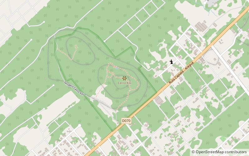 Cerro Koi location map