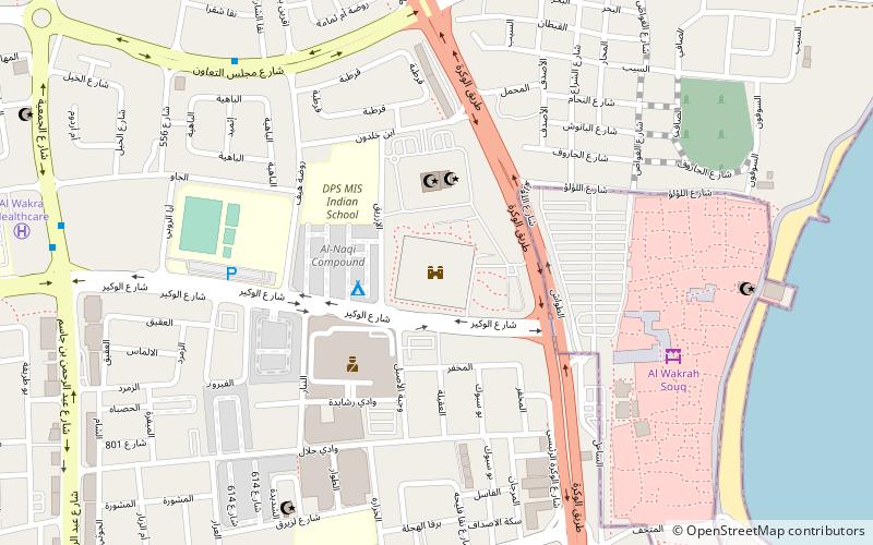 al wakrah museum location map