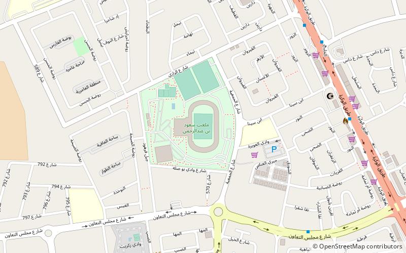 Al-Janoub Stadium location map