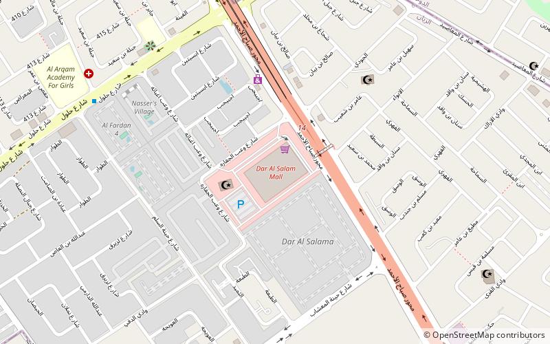 Dar Al Salam Mall location map