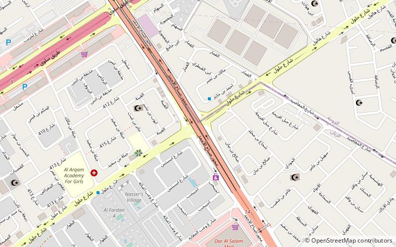 aramex doha location map