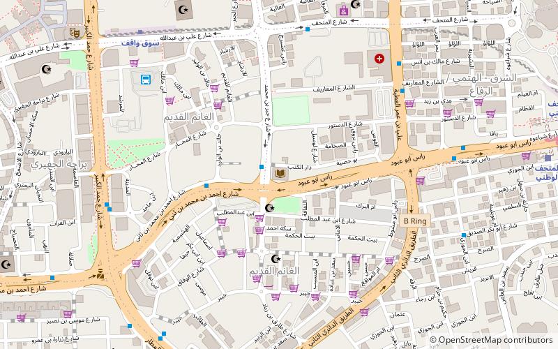 Nationalbibliothek Katars location map